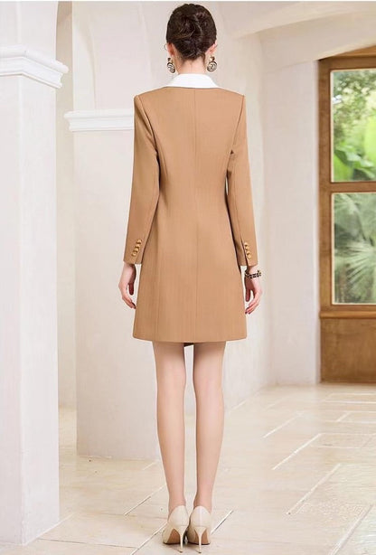 Brown  Chic Mini Dress