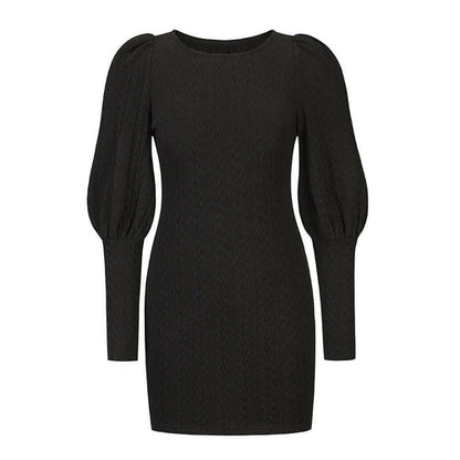 Women's Long Sleeve Bodycon Sweater Dress SIZE S-2XL